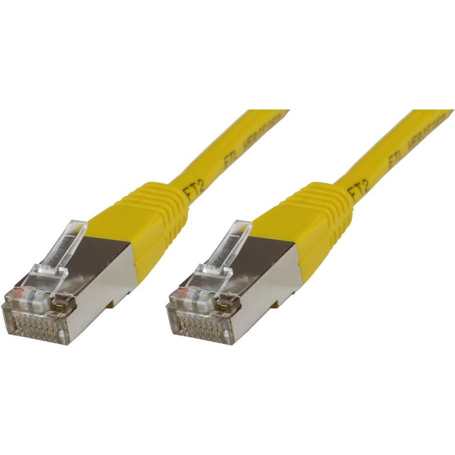 Thumbnail - MicroConnect S/FTP CAT6 20m Yellow LSZH (S/FTP, CAT6, 20 m), Netzwerkkabel