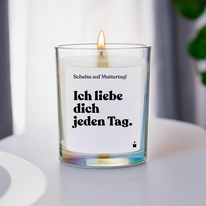 Productafbeelding Chatty Candles Duftkerze Flowery Ich liebe dich jeden Tag.