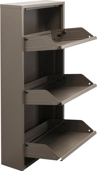 Produktbild Kare Design Kare Schuhschrank Caruso 3-er, 50 x 103 cm, Braun (50 x 15 x 103 cm)