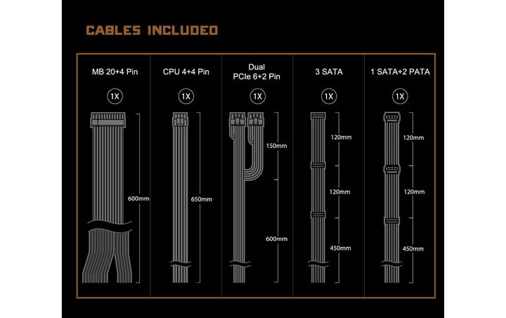 Produktbild AsRock Zasilacz CHALLENGER 650W 80 Plus Bronze (650 W)