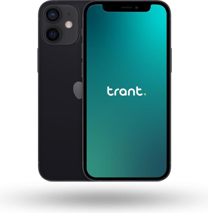 Immagine prodotto Trant.ch iPhone 12 mini (128 GB, Nero, 5.40", SIM + eSIM, A / Come nuovo)