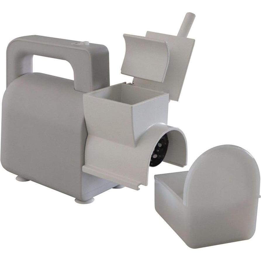 Melchioni Elektrische Reibe, 300W, Reggiana, Weiss, Grattugia, Bianco