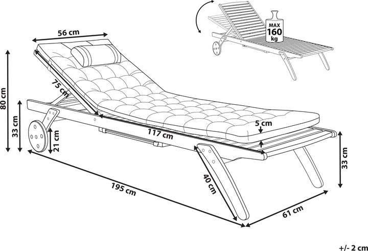 Immagine prodotto Beliani Cesana Premium (195 cm)