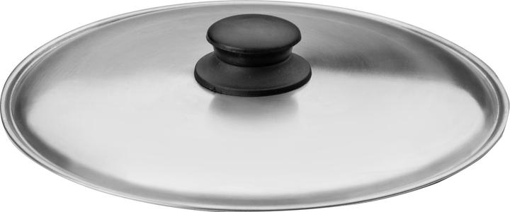 Produktbild Ibili Deckel Edelstahl flach 30 cm Der Deckel eignet sich perfekt zum Wenden von Tortillas (30 cm, Metall)