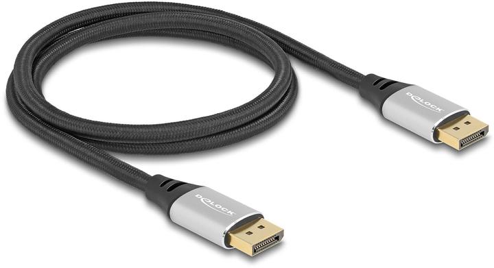 Immagine prodotto Delock Cavo DisplayPort 16K 60 Hz 1 m argento metallo (1 m, DisplayPort)