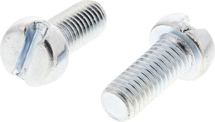 Produktbild RS PRO Flachkopfschrauben Schlitz M5x12mm