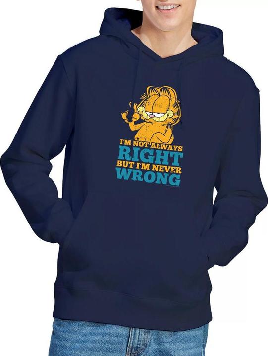 Produktbild Garfield Never Wrong Kapuzenpullover (M)
