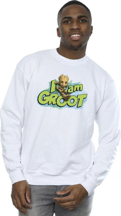Image du produit - Sweat GUARDIANS OF THE GALAXY AM GROOT JUMPING - Homme (S)