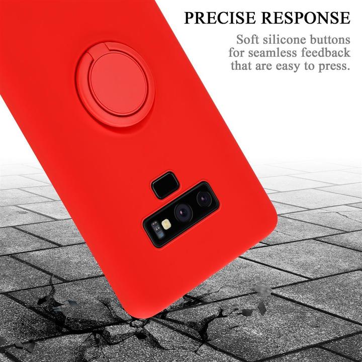 Actual product image Cadorabo TPU Liquid Ring Silicone Case Cover (Samsung Galaxy Note 9)