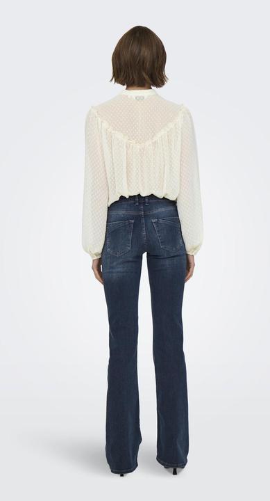 Actual product image Only ONLBLUSH Mid waist flared jeans Flared fit jeans (32)