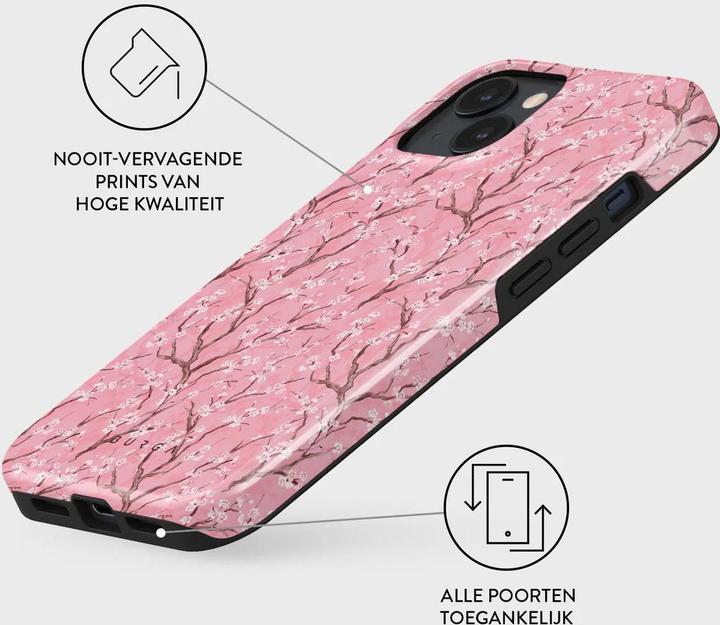 Produktbild Burga Tough Magsafe Case Apple iPhone 15/14/13 - Sakura (Apple iPhone 13, Apple iPhone 14, Apple iPhone 15)