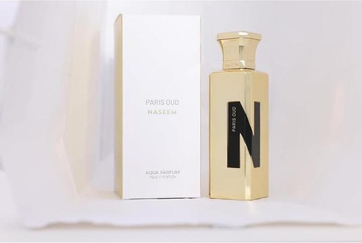 Naseem Paris Oud Aqua Parfum 75ml - Alcohol-Free Eau De Parfum for Unisex (Eau de parfum, 75 ml)