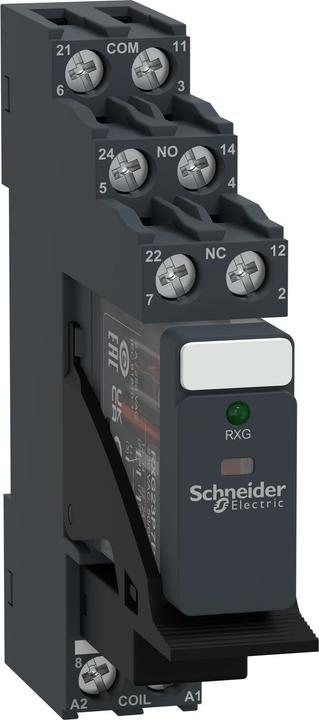 Produktbild Schneider Electric Zelio RXG Relais mit LED und Sockel, 2 RXG23P7PV (Relaissockel)