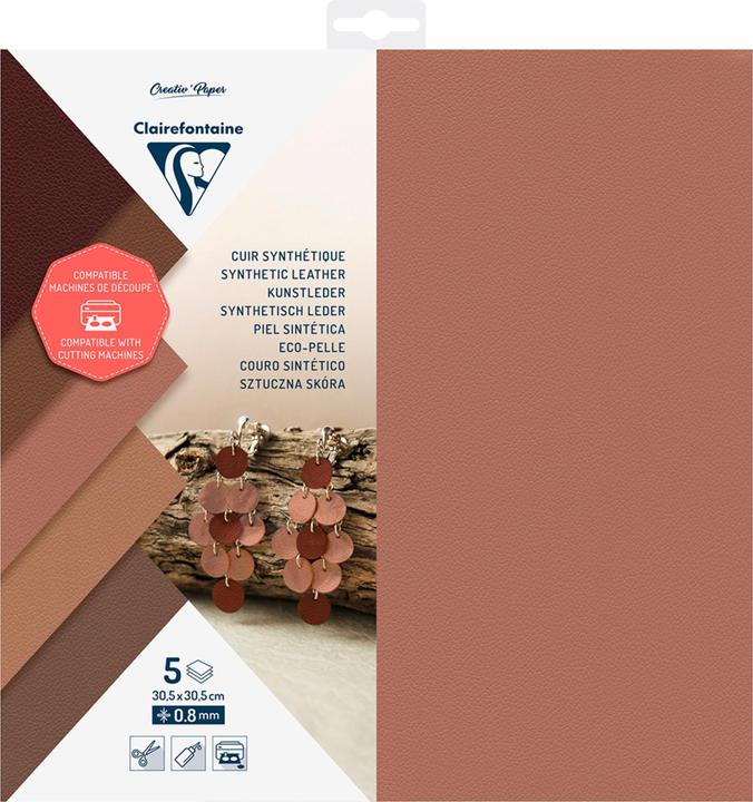 Image du produit Clairefontaine Papier de bricolage 5 feuilles, pour tracer (90.90 g/m², 5x)