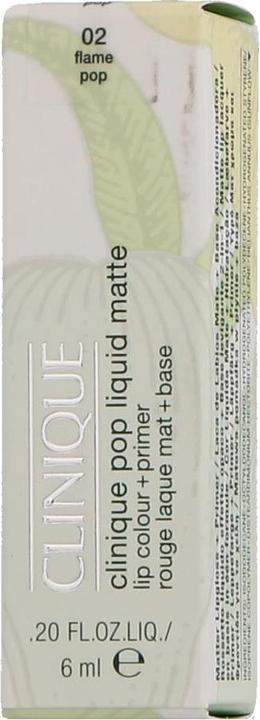 Immagine prodotto Clinique Pop Liquid™ Matte Lip Colour + Primer (02 Fiamma Pop)