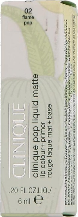 Produktbild Clinique Pop Liquid™ Matte Lip Colour + Primer (02 Flame Pop)