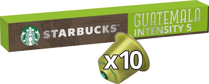 Produktbild Starbucks Single-Origin Guatemala by Nespresso Blonde Roast Kaffee (10 x Port.)