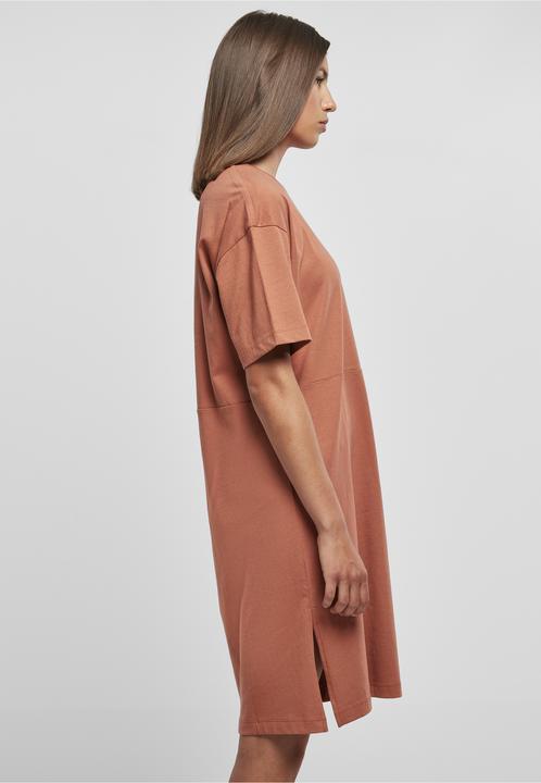 Produktbild Urban Classics Ladies Organic Oversized Slit Tee Dress - 12406 (5XL)
