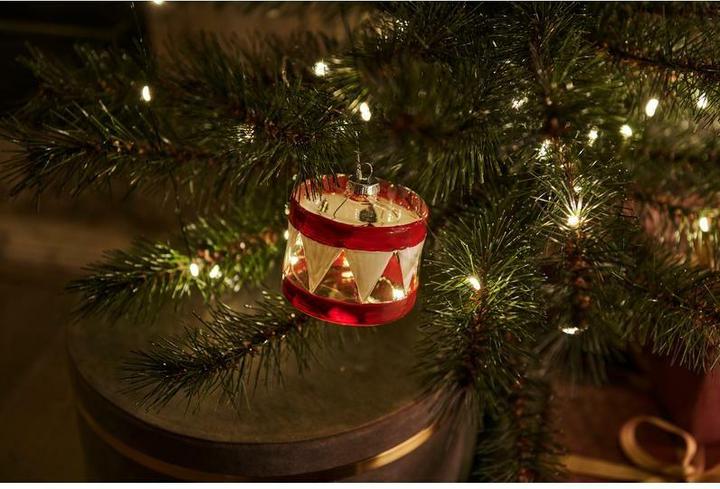 Produktbild Sirius LED Baumschmuck Elly Trommel, Rot (1x)