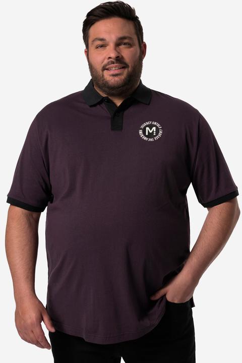 Produktbild Men+ Poloshirt, Halbarm, Brust-Druck (7XL)