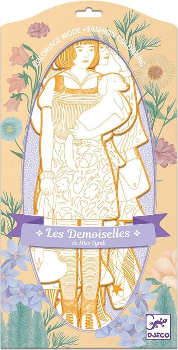 Produktbild Djeco Fashion Malfiguren Scout