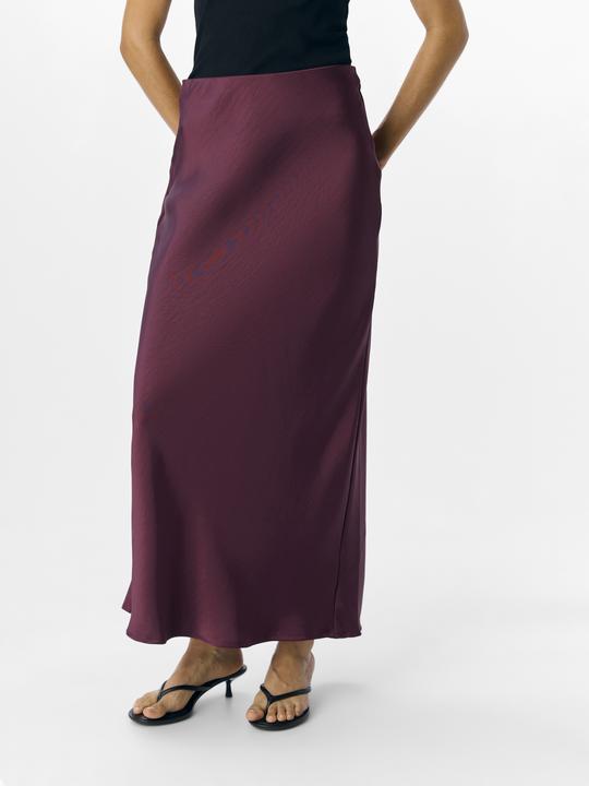 Produktbild Object Satin Maxirock (42)