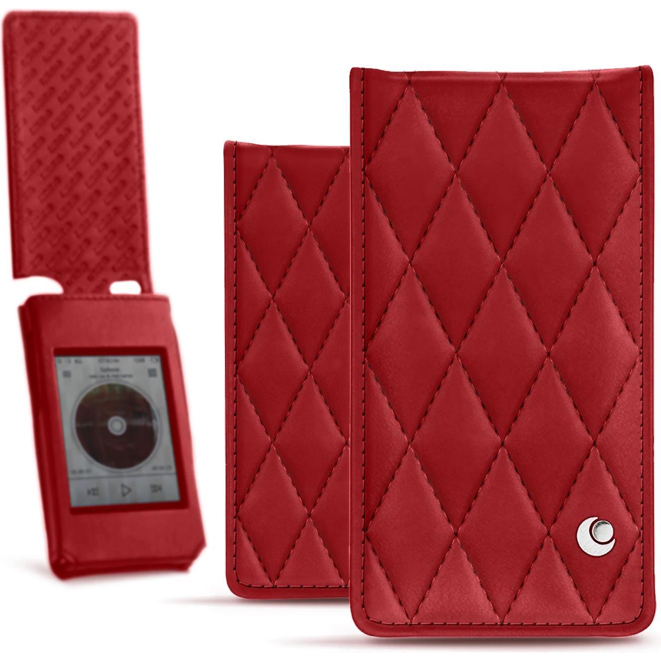 Noreve Lederschutzhülle vertikal, MP3 Tasche + Hülle, Rot