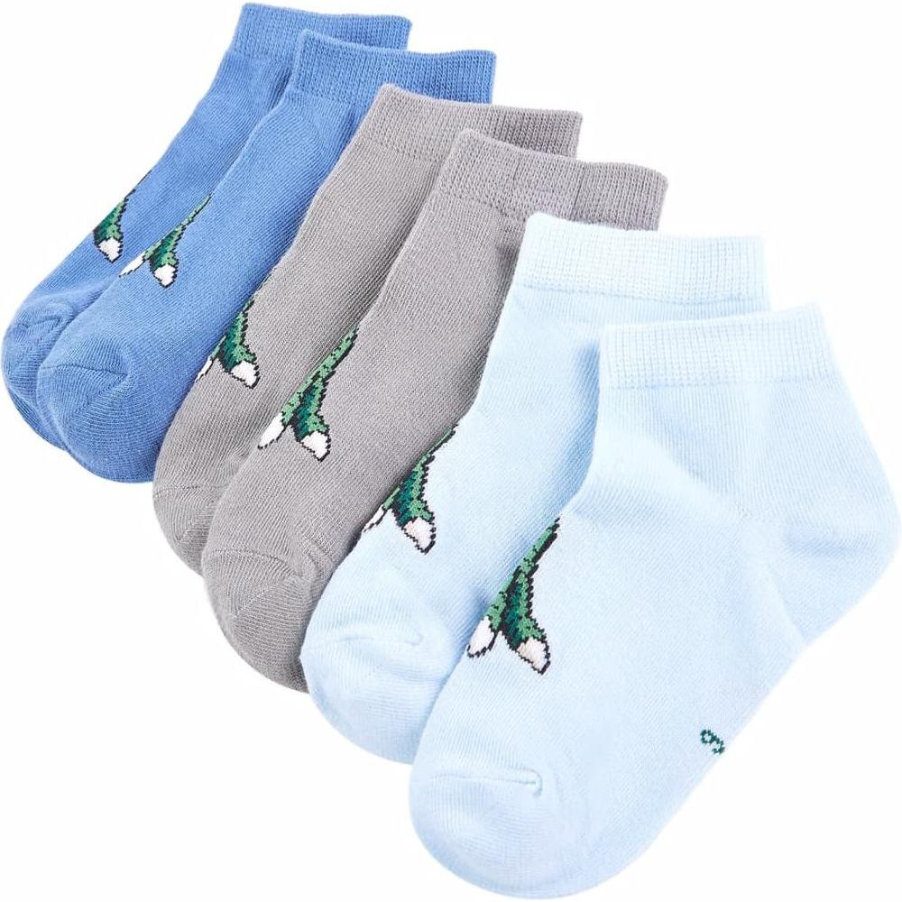 VidaXL, Jungen, Socken, Kindersocken 5 Paar EU 23-26,Material: 78 % Baumwolle. 20, Mehrfarbig, (2er Pack, 23 - 26)