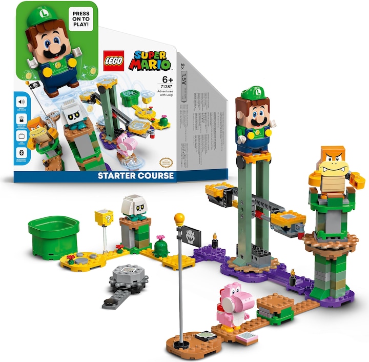 Produktbild LEGO Abenteuer mit Luigi - Starterset (71387, LEGO Seltene Sets, LEGO Super Mario)