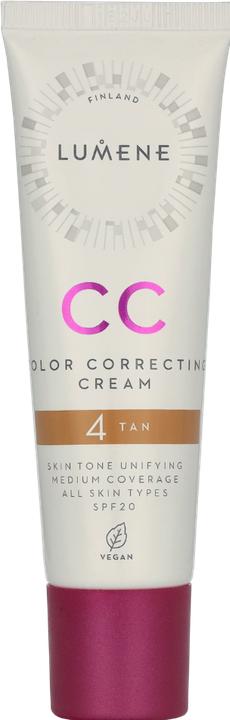 Produktbild Lumene CC Cream 6-in-1 Semi-Matte SPF20 Vegan - Neu (#4 Tan)