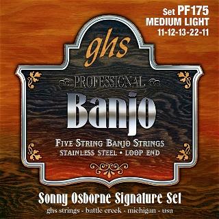 Produktbild GHS PF 175 5-Str. Banjo String St. Steel (5 x, Banjo)
