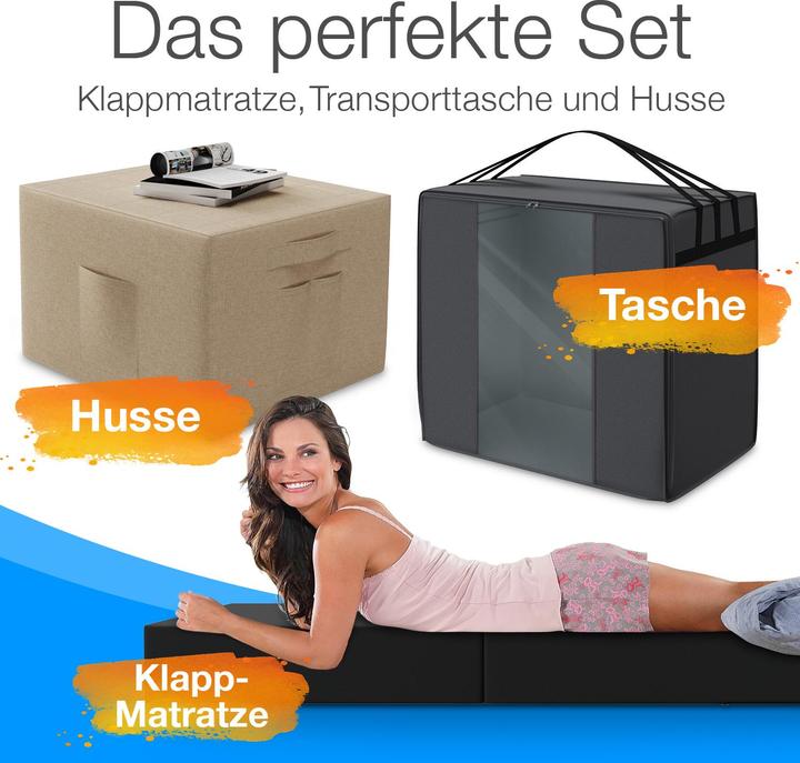 Actual product image Bestschlaf Folding mattress (75 x 195 cm, Foam core)