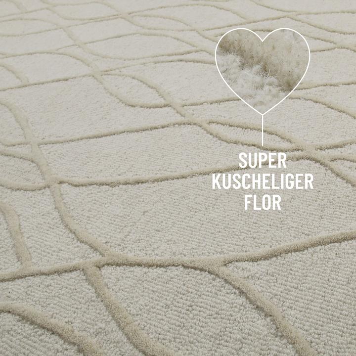 Image du produit Wecon Home Kurzflorteppich Hamptons TWENTYTHREE (80 x 230 cm)