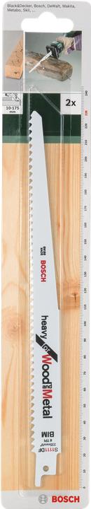 Image du produit Bosch Zubehör Lame de scie alternative de bricolage S 1111 DF BiM 2er-Set