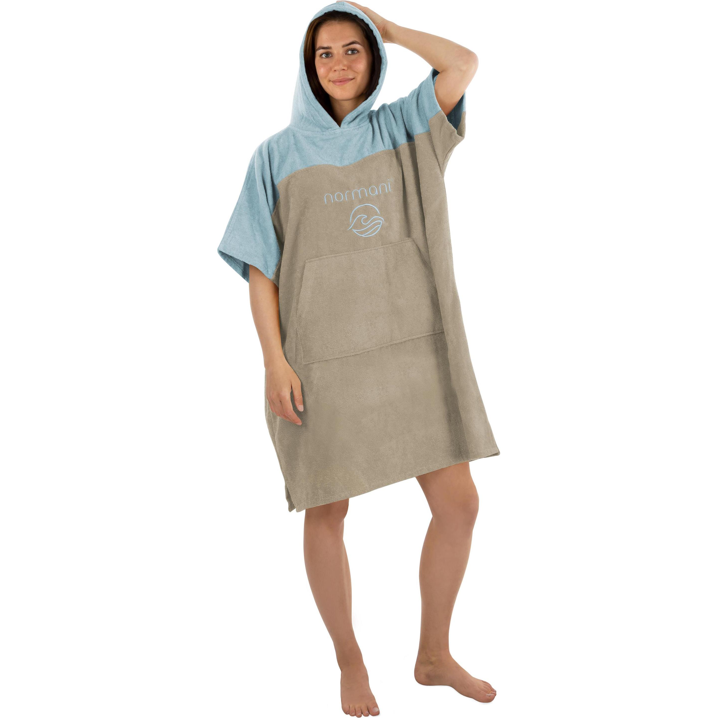 Thumbnail - Normani, Bademantel, Damen Surfer Poncho Kuta (M)