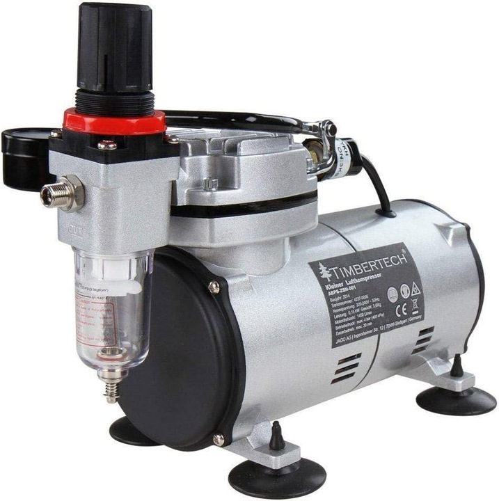 Actual product image Timbertech Airbrush set with compressor