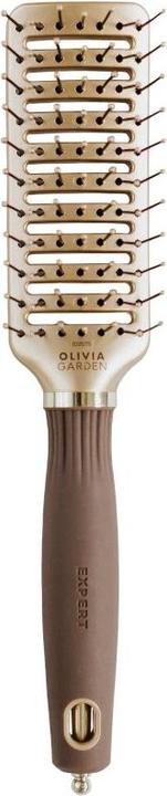 Image du produit Olivia Garden Expert Style Vent poils en nylon or et brun