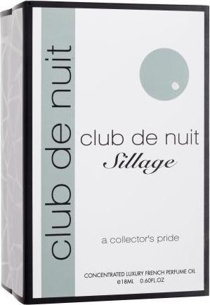 Actual product image Armaf Club De Nuit Sillage - Perfumeovanï¿½ olej - 18 ml (Eau de parfum, 18 ml)