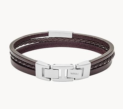 Image du produit Fossil Vintage Casual (19.50 cm, Acier inoxydable, Cuir)