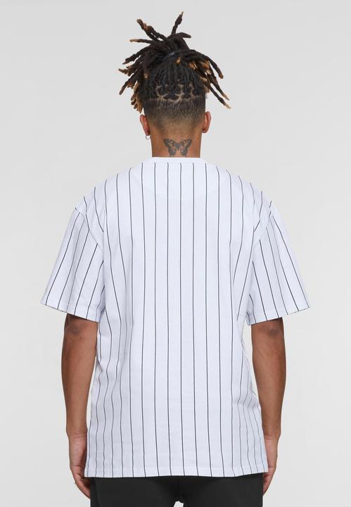 Produktbild Karl Kani KKMQ32041WHT Small Signature Pinstripe Tee white - 16039 (XXL)