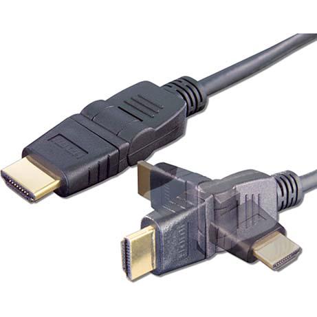 E+P HDMI (Typ A) — HDMI (Typ A) (2 m, HDMI), Video Kabel