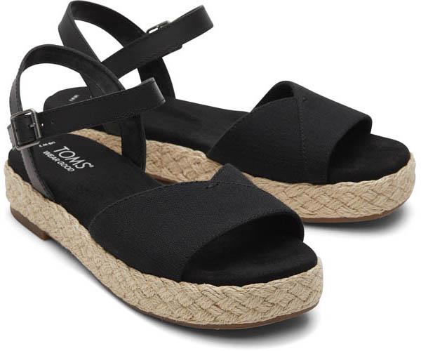 Actual product image Toms W's Abby Slubby Woven/Leather (37)