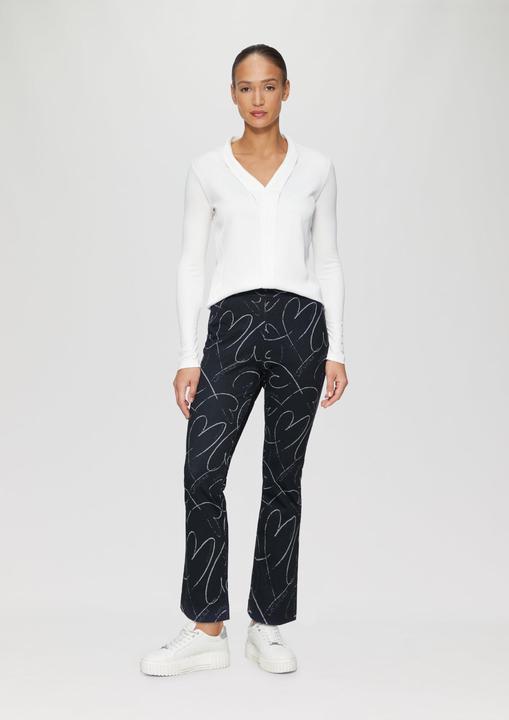 Produktbild S.Oliver Hose Ausgestellte Culotte mit Herz-Print (42)