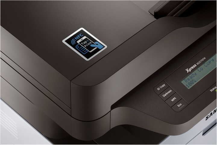 Actual product image Samsung Sl-M2070fw (Laser, Black and white)