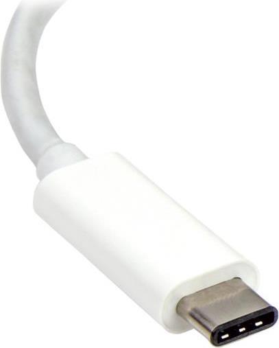 Actual product image StarTech USB-C To VGA Adapter - White (VGA, 1750 cm)