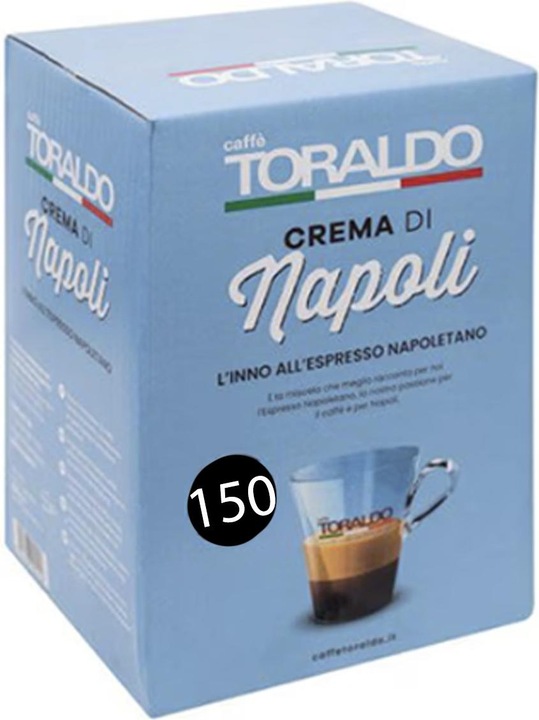 Actual product image Caffè Toraldo Crema di Napoli (150 x Port.)