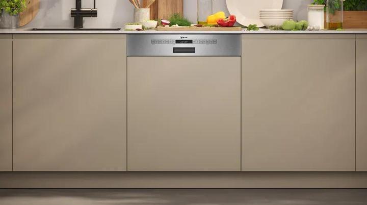 Image du produit Neff N 50, Lave-vaisselle intégrable, 60 cm, Acier brossé, S145EVS04E