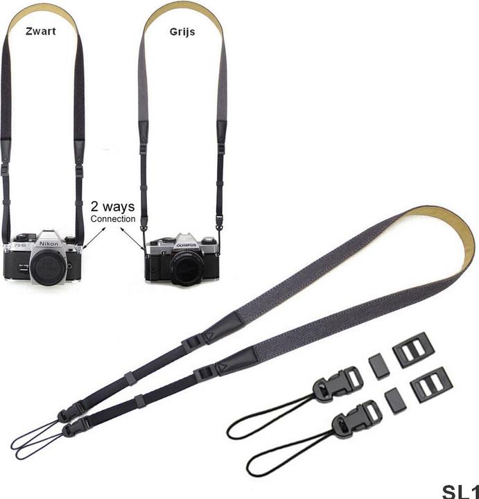 Actual product image Larmor SL-1 Camerastrap Black