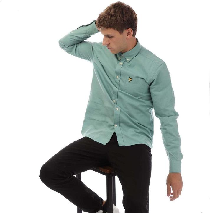 Immagine prodotto Lyle and Scott Camicia Con Bottoni sul Colletto Uomo (XL)