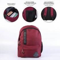 Image du produit sac à dos décontracté, rouge foncé
